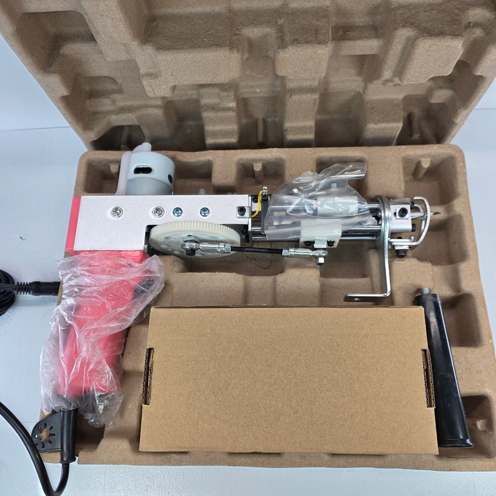 Artufting Upgraded‎ AK-I Cut Pile Tufting Gun Pink Electric Rug Machine 240V